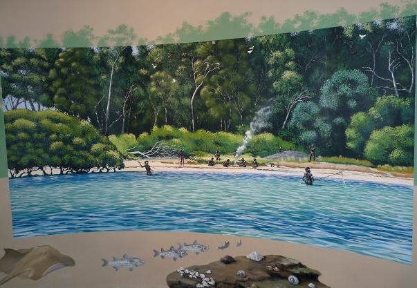 Painting at Kamay National Park - Kurnell